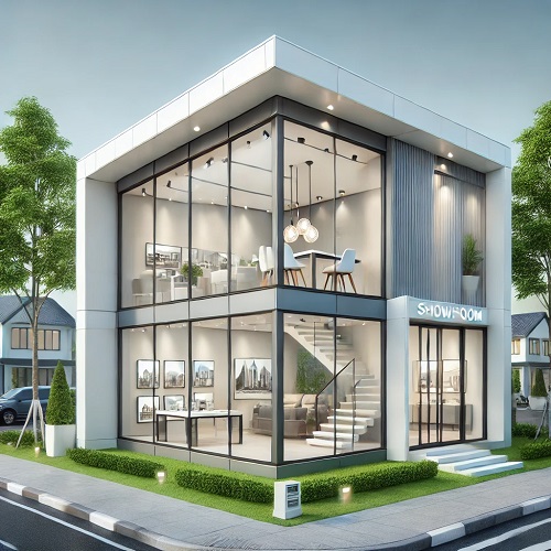 Showroom Prefabrik Ev İmalatı