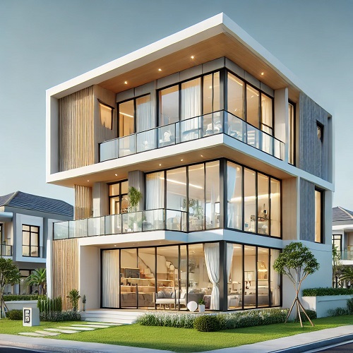 İki Katlı Prefabrik Ev İmalatı